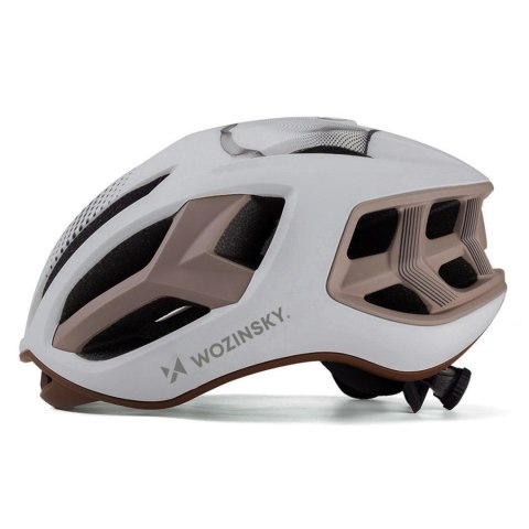 Kask rowerowy szosowy ultralekki 54-58 cm - taupe
