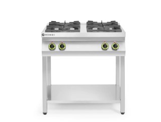 Kuchnia gazowa 4-palnikowa Kitchen Line na podstawie otwartej szer. 800mm gł. 700mm