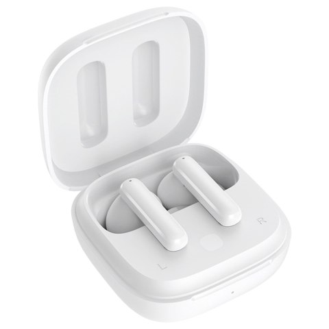 Słuchawki bezprzewodowe dokanałowe T13 ANC IPX5 Bluetooth - białe