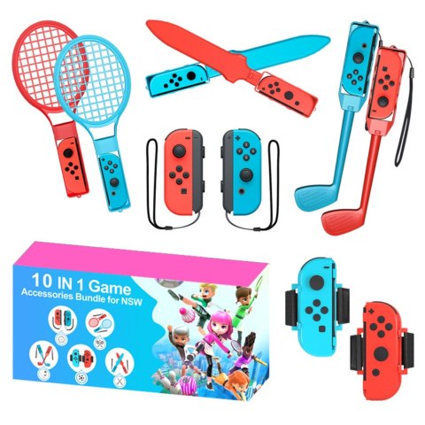 Zestaw akcesoriów rodzinnych 10w1 do gry Nintendo Switch Sports