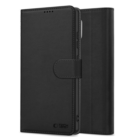 Etui futerał zamykany z podstawką na Samsung Galaxy S26 Ultra Wallet - czarny