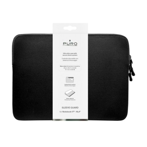 Etui pokrowiec Slim Guard na laptop 18'' - czarny