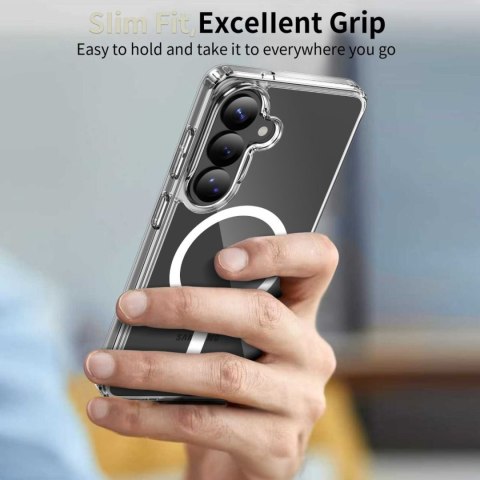 Etui pokrowiec case na Samsung Galaxy S26 FlexAir Hybrid MagSafe - przezroczysty