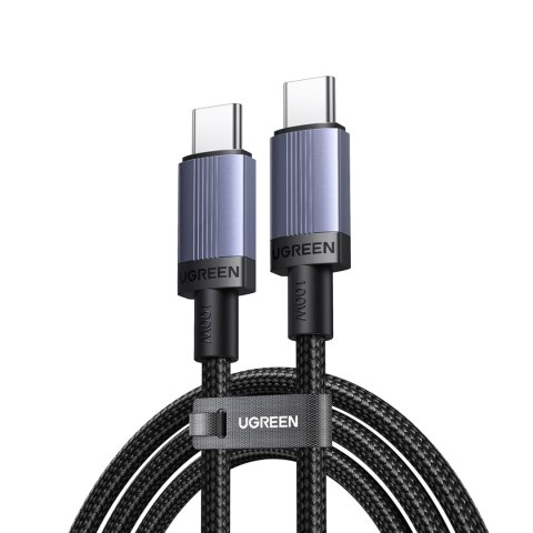 Kabel przewód USB-C PD 100W 5A 2m - czarny