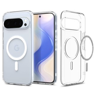 Etui pokrowiec na Google Pixel 10 / 10 Pro Ultra Hybrid Mag MagSafe - przezroczysto-białe