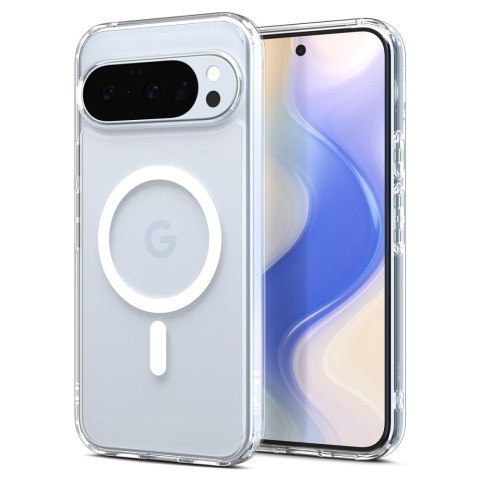Etui pokrowiec na Google Pixel 10 / 10 Pro Ultra Hybrid Mag MagSafe - przezroczysto-białe
