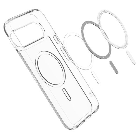Etui pokrowiec na Google Pixel 10 / 10 Pro Ultra Hybrid Mag MagSafe - przezroczysto-białe