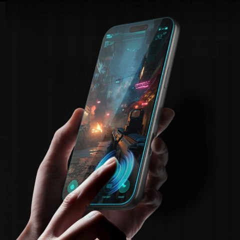 Szkło prywatyzujące z aplikatorem na iPhone 16 Pro / 17 / 17 Pro Glas.TR EZ Fit Pro