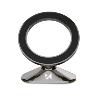 Uchwyt samochodowy magnetyczny do smartfona na deskę rozdzielczą MagSafe - szary