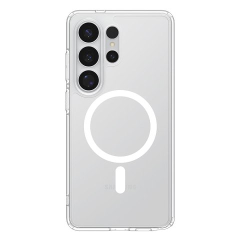 Etui na Samsung Galaxy S26 Ultra Ultra Hybrid Mag MagSafe - przezroczysto-białe
