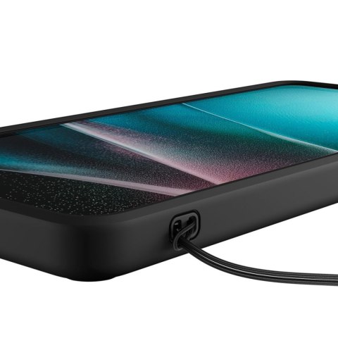 Etui na Samsung Galaxy S26 Ultra Ultra Hybrid Mag MagSafe - przezroczysto-czarne