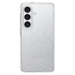 Etui pokrowiec case na Samsung Galaxy S26+ Liquid Crystal Glitter - brokatowo-przezroczysty