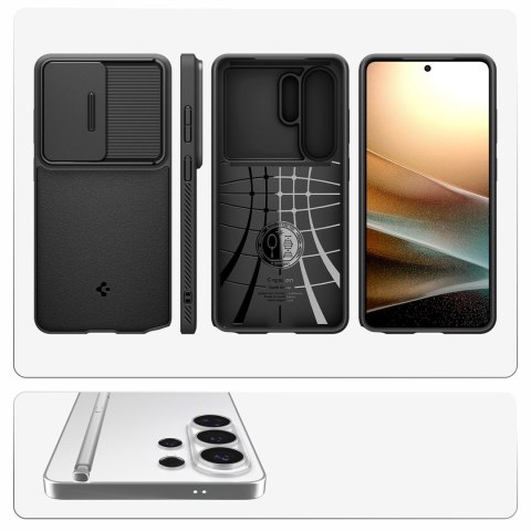 Etui pokrowiec case na Samsung Galaxy S26 Ultra Optik Armor - czarny