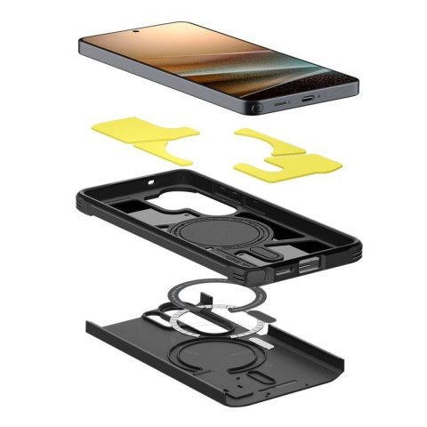 Etui pokrowiec case na Samsung Galaxy S26 Ultra Tough Armor Mag MagSafe - czarne
