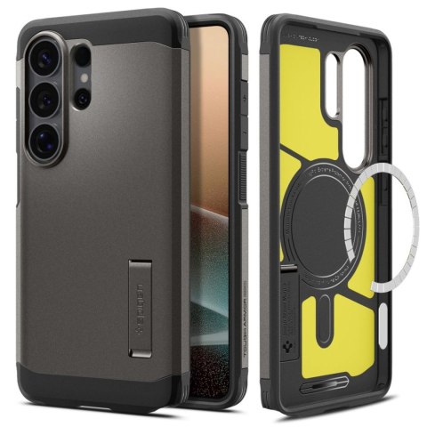 Etui pokrowiec case na Samsung Galaxy S26 Ultra Tough Armor Mag MagSafe - szare