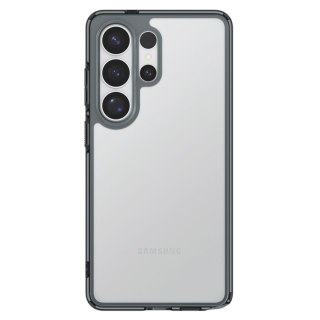 Etui pokrowiec case na Samsung Galaxy S26 Ultra Ultra Hybrid - przezroczysto-czarny