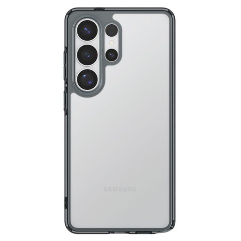 Etui pokrowiec case na Samsung Galaxy S26 Ultra Ultra Hybrid - przezroczysto-czarny