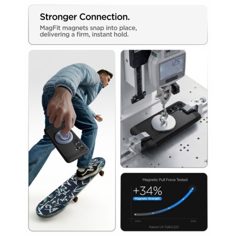 Etui pokrowiec na Samsung Galaxy S26 Tough Armor Mag MagSafe - czarne