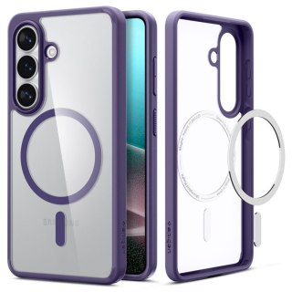 Etui pokrowiec na Samsung Galaxy S26 Ultra Hybrid Mag MagSafe - przezroczysto-fioletowe