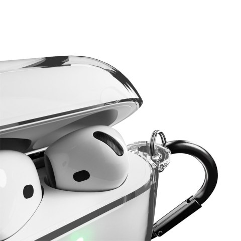 Etui pokrowiec na słuchawki AirPods 4 0.3 Nude - przezroczysty