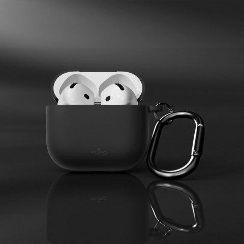 Etui pokrowiec na słuchawki AirPods 4 Icon - czarny