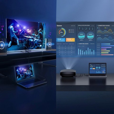 Kabel przewód HDMI 1080p 60Hz 12m - czarny