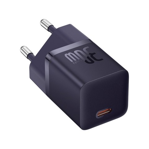 Ładowarka sieciowa USB-C GaN5 30W EU - fioletowa
