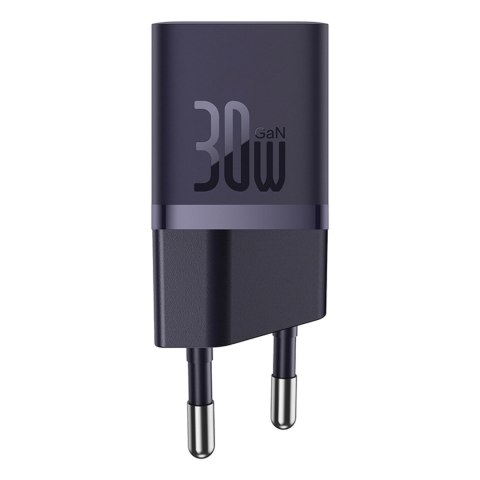 Ładowarka sieciowa USB-C GaN5 30W EU - fioletowa