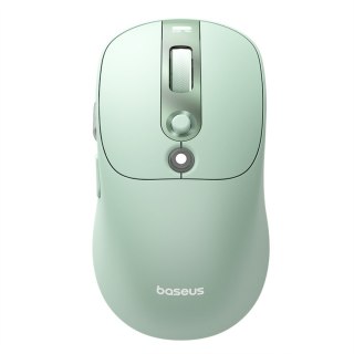 Mysz bezprzewodowa z akumulatorem wskaźnikiem baterii 4000DPI 800mAh 2.4GHz BT - zielona