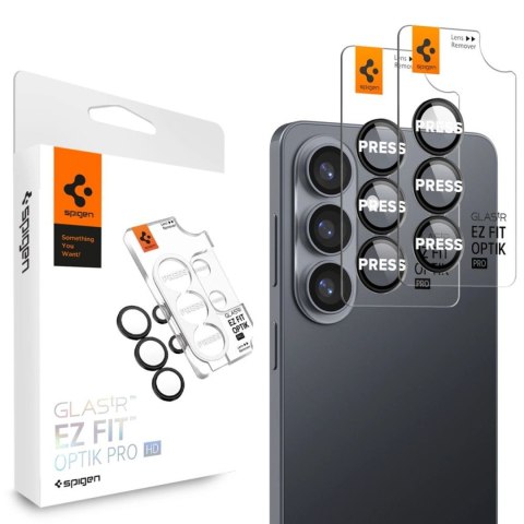 Osłona aparatu na Samsung Galaxy S26+ Glas.Tr Ez Fit Optik Pro HD czarna - 2 szt.
