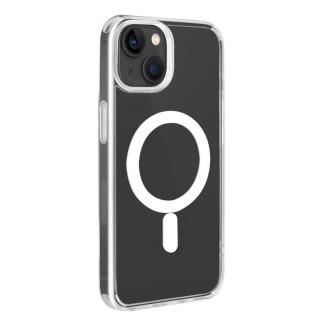 Etui silikonowe do iPhone 14 / 13 Lite Mag MagSafe - przezroczyste