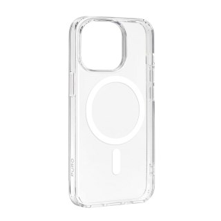 Etui silikonowe do iPhone 15 Pro Max Lite Mag MagSafe - przezroczyste