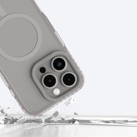 Etui silikonowe do iPhone 16 Pro Titan Pro Mag Case - szare