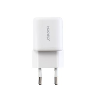 Ładowarka sieciowa USB-A USB-C 33W - biała
