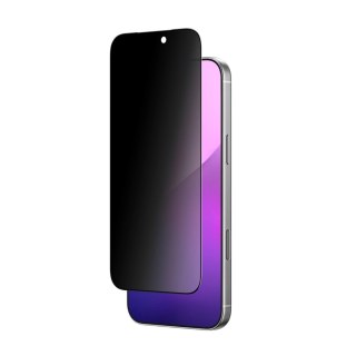 Szkło hartowane matowe prywatyzujące na iPhone 17 Pro Titan FusionFilter 7