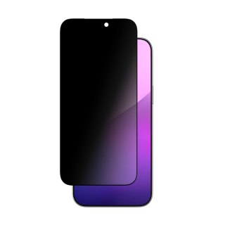 Szkło hartowane matowe prywatyzujące na iPhone 17 Pro Titan FusionFilter 7