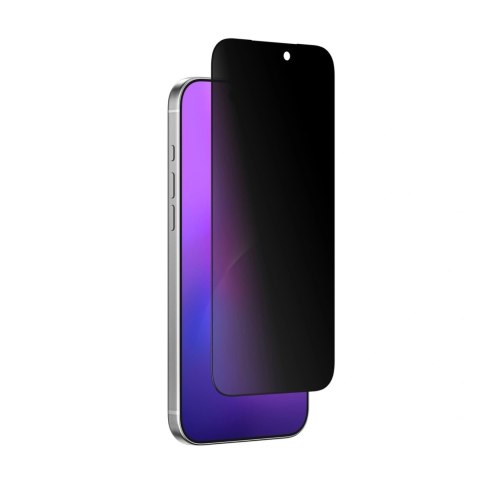 Szkło hartowane matowe prywatyzujące na iPhone 17 Pro Titan FusionFilter 7