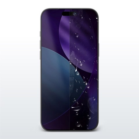 Szkło hartowane matowe prywatyzujące na iPhone 17 Pro Titan FusionFilter 7