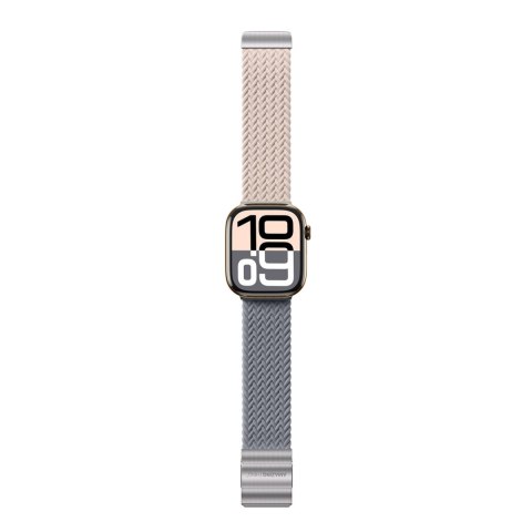 Zestaw 2 pasków do Apple Watch 42mm Blend Band - różowo-szary / różowy