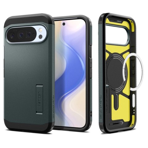 Etui pokrowiec na Google Pixel 10 Pro XL Tough Armor Mag MagSafe - zielony