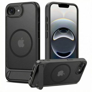 Etui pokrowiec na iPhone 16e / 17e MagRack MagSafe - czarny