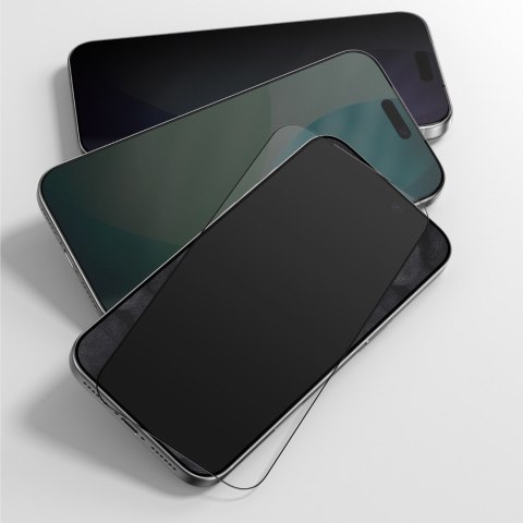 Szkło hartowane matowe prywatyzujące na iPhone 17 Pro Max Titan FusionFilter 7