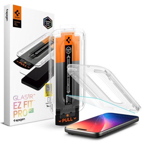 Szkło hartowane na iPhone 16 Pro / 17 / 17 Pro Glas.TR EZ Fit Pro - przezroczyste