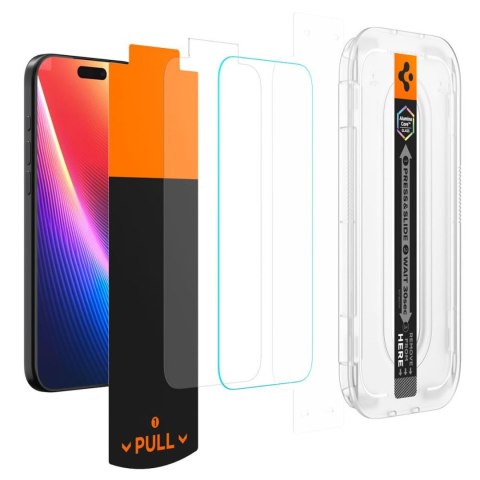 Szkło hartowane na iPhone 16 Pro / 17 / 17 Pro Glas.TR EZ Fit Pro - przezroczyste