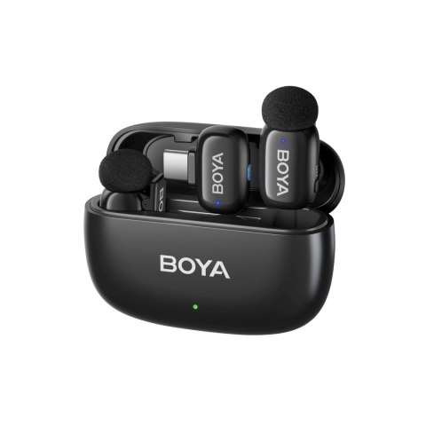 Zestaw mikrofonów bezprzewodowych z etui mini-14 2.4GHz USB-C
