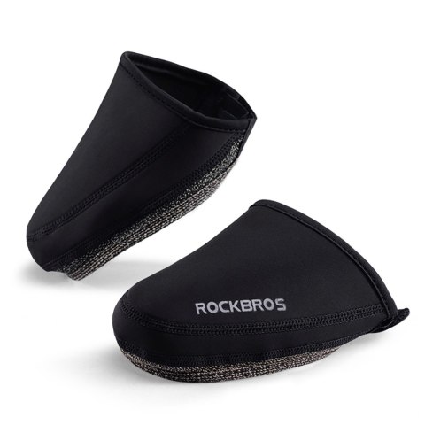 Noski na buty wiatroodporne docieplające 36-42 cm - czarne