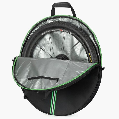 Pokrowiec transportowy na koło rowerowe śr. 74cm - czarny