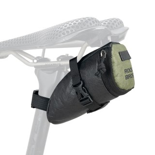 Torba rowerowa podsiodłowa 0.2L - czarno zielona