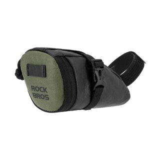 Torba rowerowa podsiodłowa 0.2L - czarno zielona