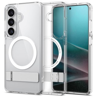 Etui pokrowiec na Samsung Galaxy S26+ Ultra Hybrid S Mag MagSafe - przezroczysto biały